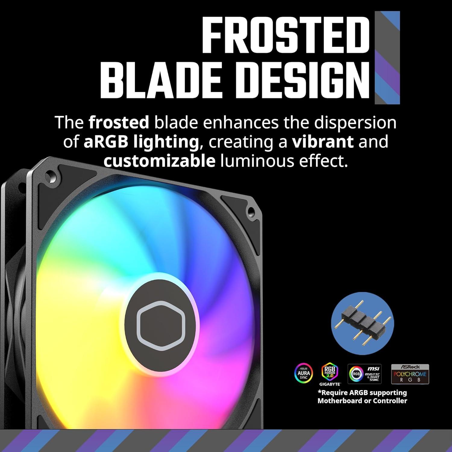 imageCooler Master 240 Core II CPU Liquid Cooler Dual Chamber Pump Customizable aRGB Lighting MaintenanceFree Quiet Operation Easy Install AMD Ryzen 7 AM54 Intel Ultra 7 LGA 18511700240 Core II