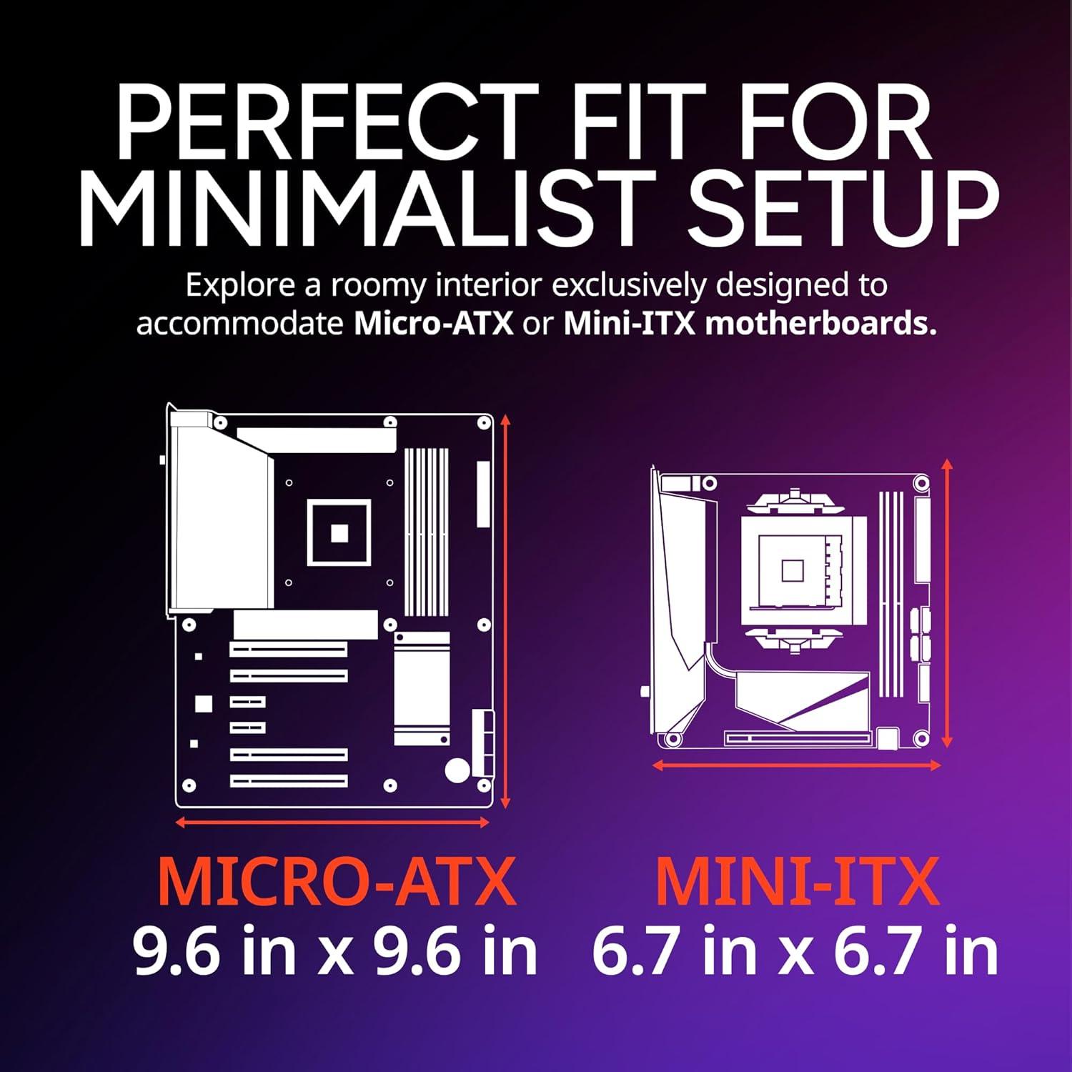 imageCooler Master Elite 301 MicroATX High Airflow Minimalist PC Case 365mm GPU Max Compatible RTX 5080RX 7090 XT 280mm AIO Max Type C Tempered Glass Triple 120mm aRGB PWM Fan Intakes GrillElite 301 White