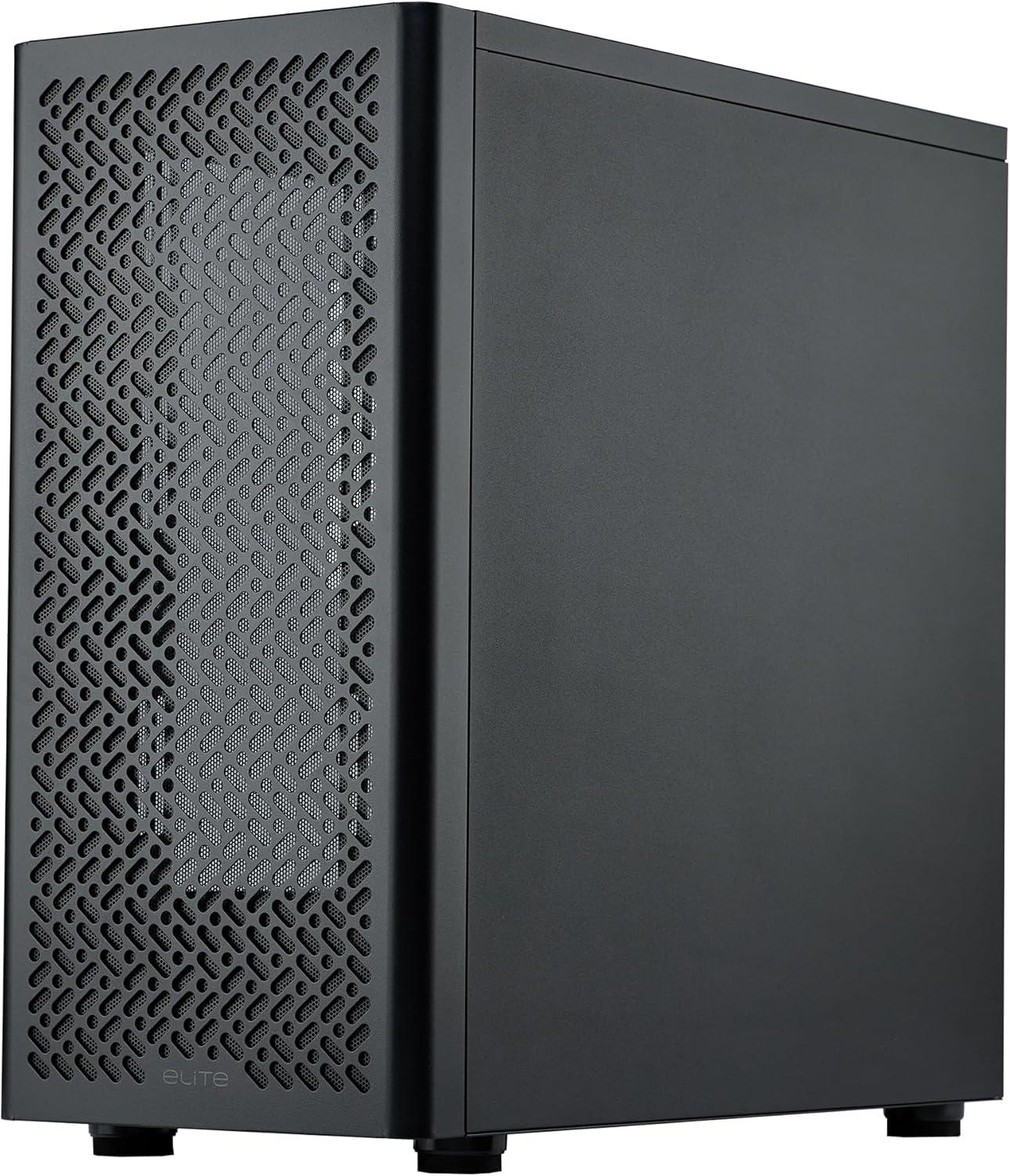 imageCooler Master Elite 502 ATX High Airflow Minimalist PC Case 410mm GPU Max Compatible RTX 5090RX 7090 XT 360mm AIO Max Type C Tempered Glass Triple 120mm aRGB Fan Intakes GrillElite 502 Lite