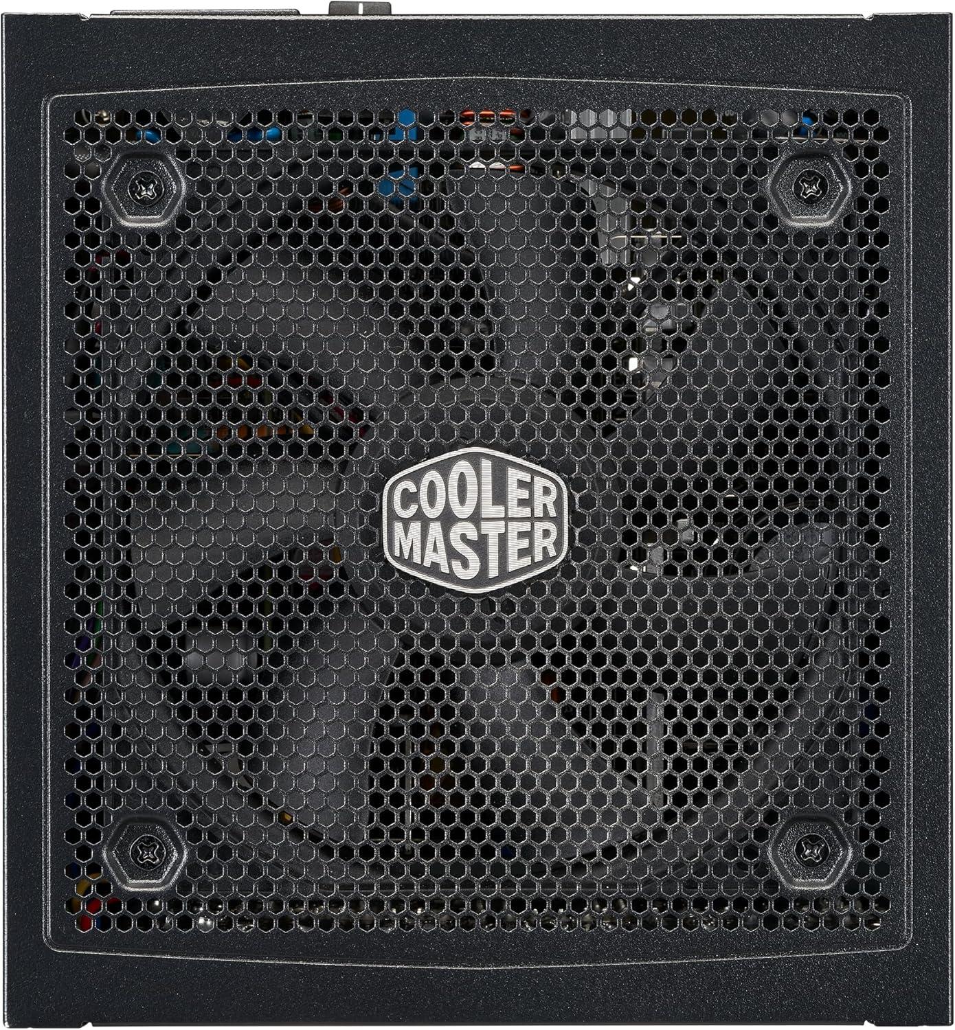 imageCooler Master MWE Gold 750 V3 Full Modular Power Supply 750W 80 Gold ATX 31 90 PCIe 51 Designed Ready Nvidia RTX 5070 Ti AMD RX 9070 XT ZeroRPM Mode Hexagonal Fan Cover 10YearGold 750 V3