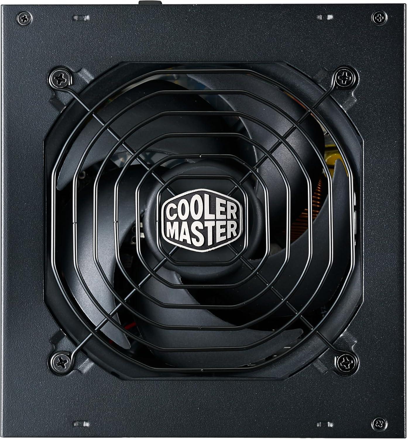 imageCooler Master MWE Gold 850 V2 Full Modular PSU 850W 80 Gold Designed Ready Nvidia RTX 5080 AMD RX 9070 XT 2 EPS Connectors 120mm HDB Fan Semifanless 5YearGold 850 V2