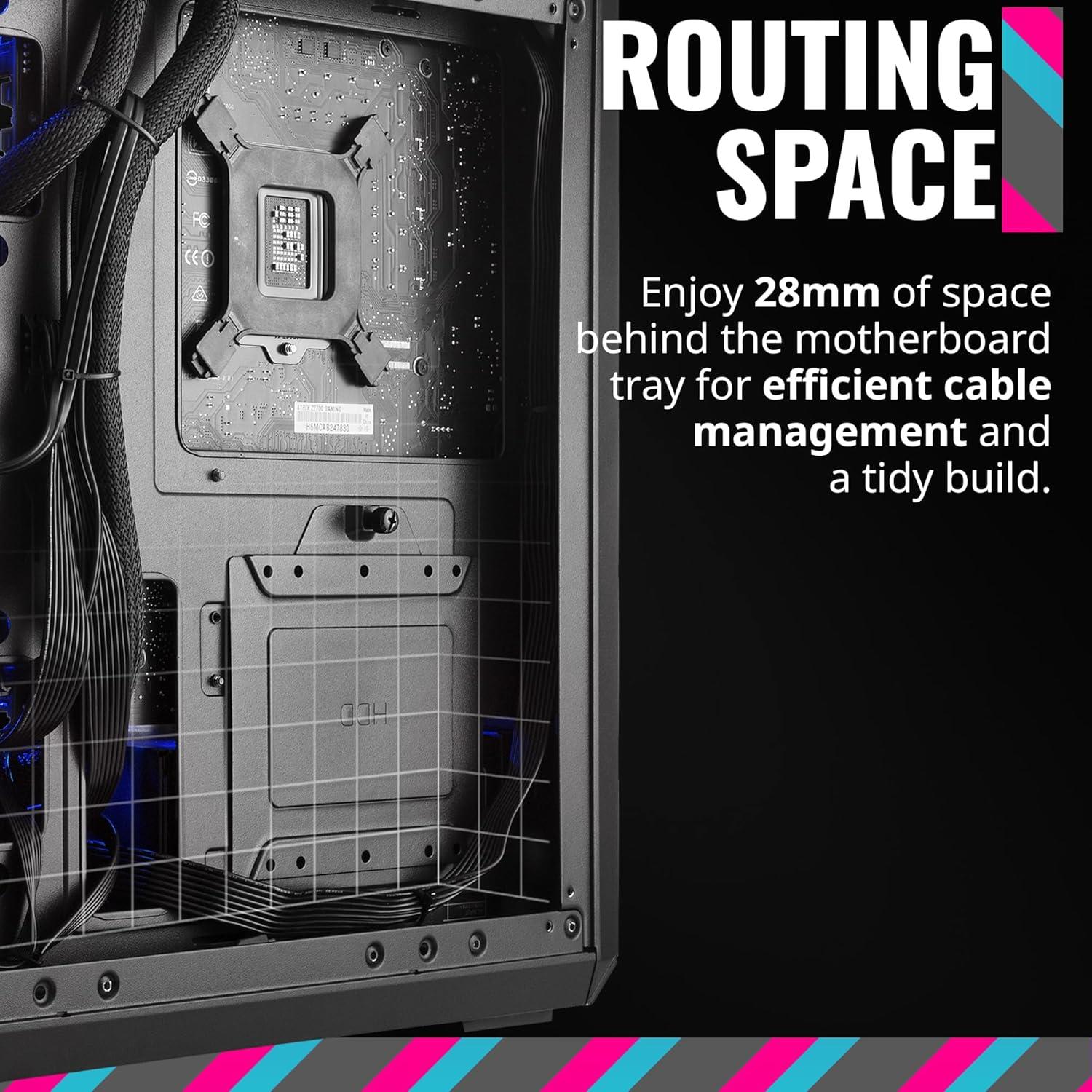 imageCooler Master MasterBox Q300L MicroATX Tower with Magnetic Design Dust Filter Transparent Acrylic Side Panel Adjustable IO ampamp Fully Ventilated Airflow Black MCBQ300LKANNS00Q300L