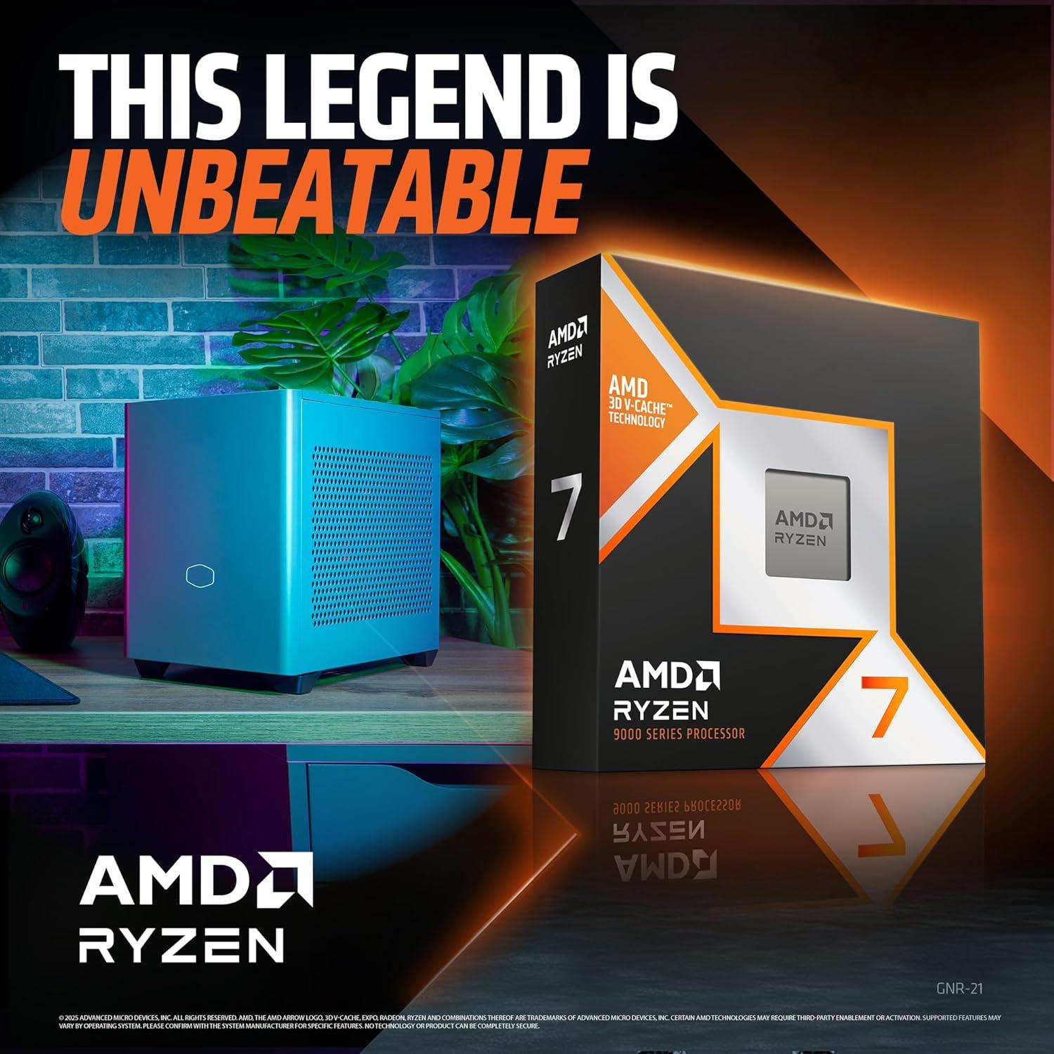 imageCooler Master NR2 Pro Mini ITX AMD RYZEN 7 9800X3D 47 GHz 52 GHz Turbo Gigabyte RX 9070 XT 16GB ampamp B850I AORUS PRO 32GB DDR5 6000MHz 2TB Gen4 M2 WiFi Windows 11 280mm AIO Gaming PCRTX 5070 Ti