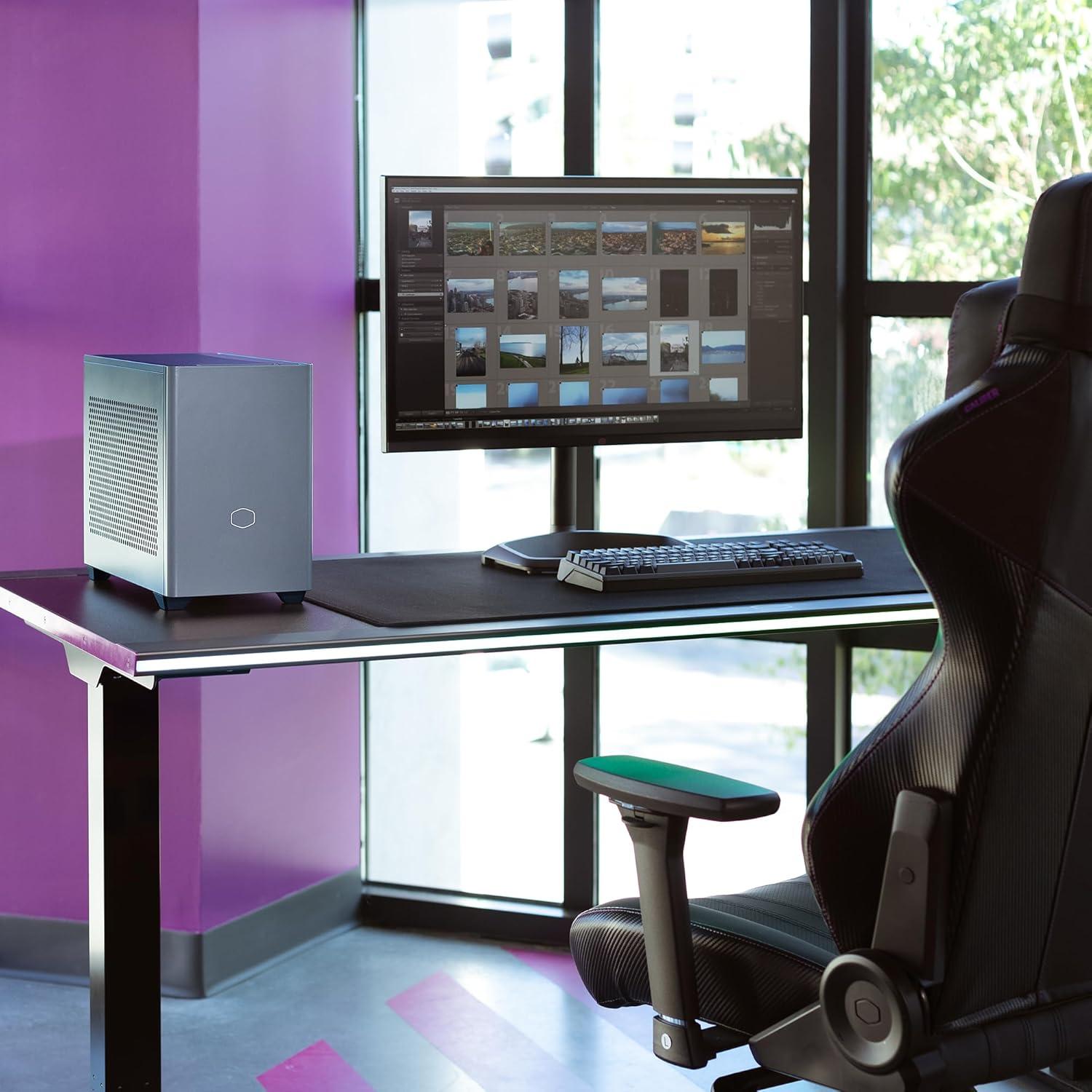 imageCooler Master NR2 Pro Mini ITX AMD RYZEN 7 9800X3D 47 GHz 52 GHz Turbo Gigabyte RX 9070 XT 16GB ampamp B850I AORUS PRO 32GB DDR5 6000MHz 2TB Gen4 M2 WiFi Windows 11 280mm AIO Gaming PCRTX 5070 Ti