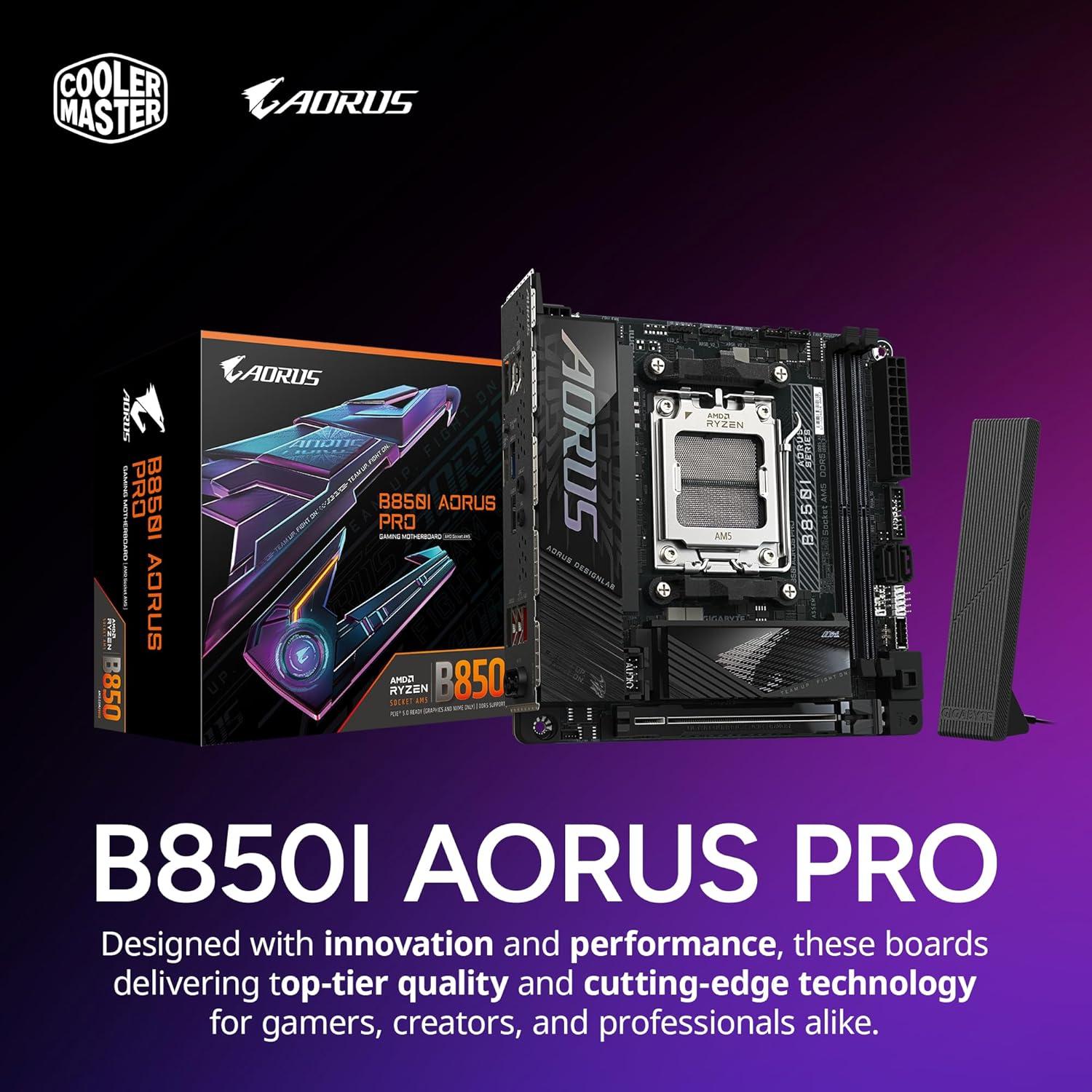 imageCooler Master NR2 Pro Mini ITX AMD RYZEN 7 9800X3D 47 GHz 52 GHz Turbo Gigabyte RX 9070 XT 16GB ampamp B850I AORUS PRO 32GB DDR5 6000MHz 2TB Gen4 M2 WiFi Windows 11 280mm AIO Gaming PCRTX 5070 Ti