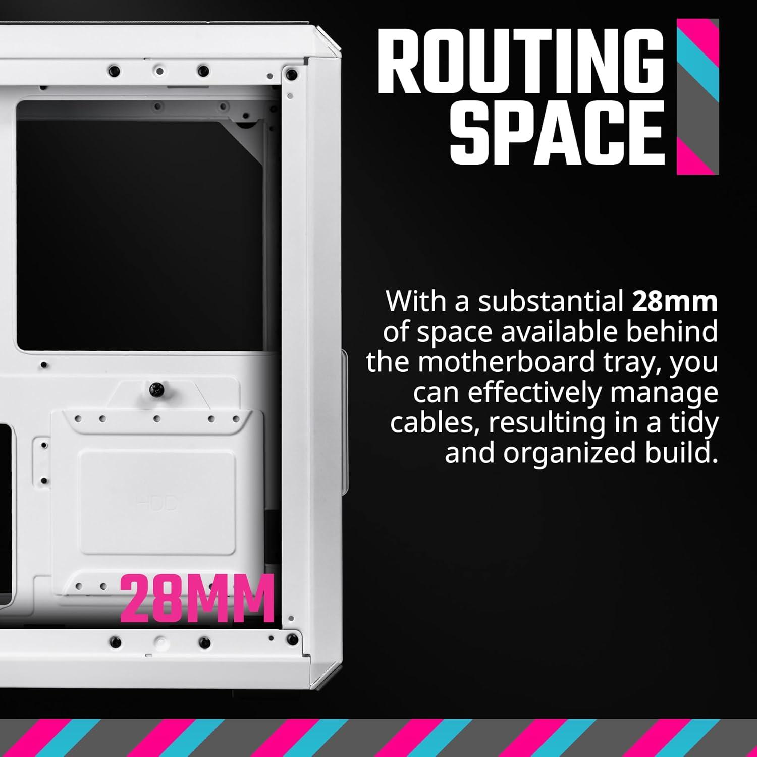 imageCooler Master Q300L V2 MicroATX Tower Magnetic Patterned Dust Filter USB 32 Gen 2x2 20GB Tempered Glass CPU Coolers Max 159mm GPU Max 360mm Fully Ventilated Airflow Q300LV2KGNNS00Q300L V2 White