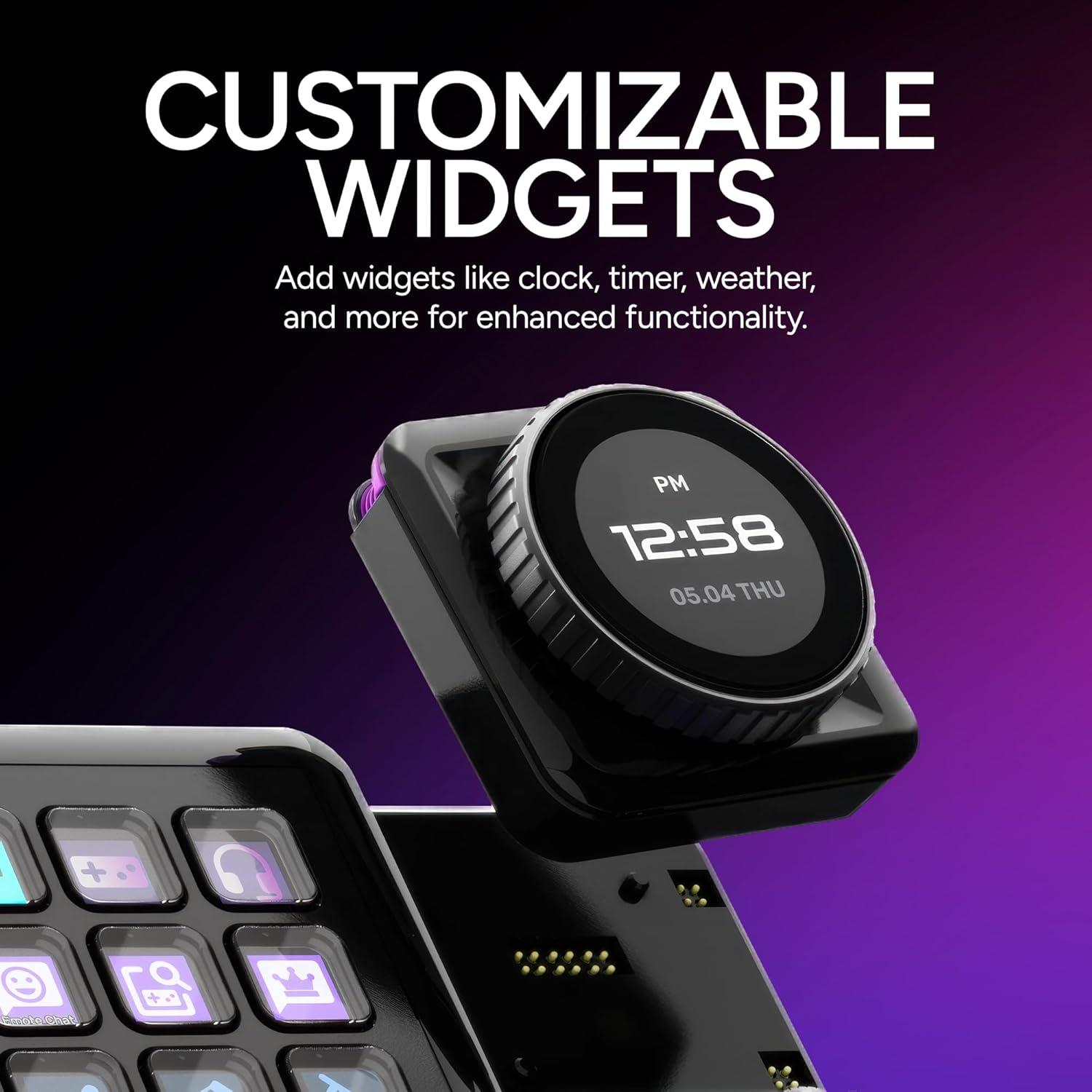 imageMasterHUB 3xKnob Module Freeform 20 Modular Platform Precision Control with Customizable Knobs and RGB LEDs for Effortless FineTuning of Creative Apps and Lighting by Cooler MasterMasterHUB Encoder Dial