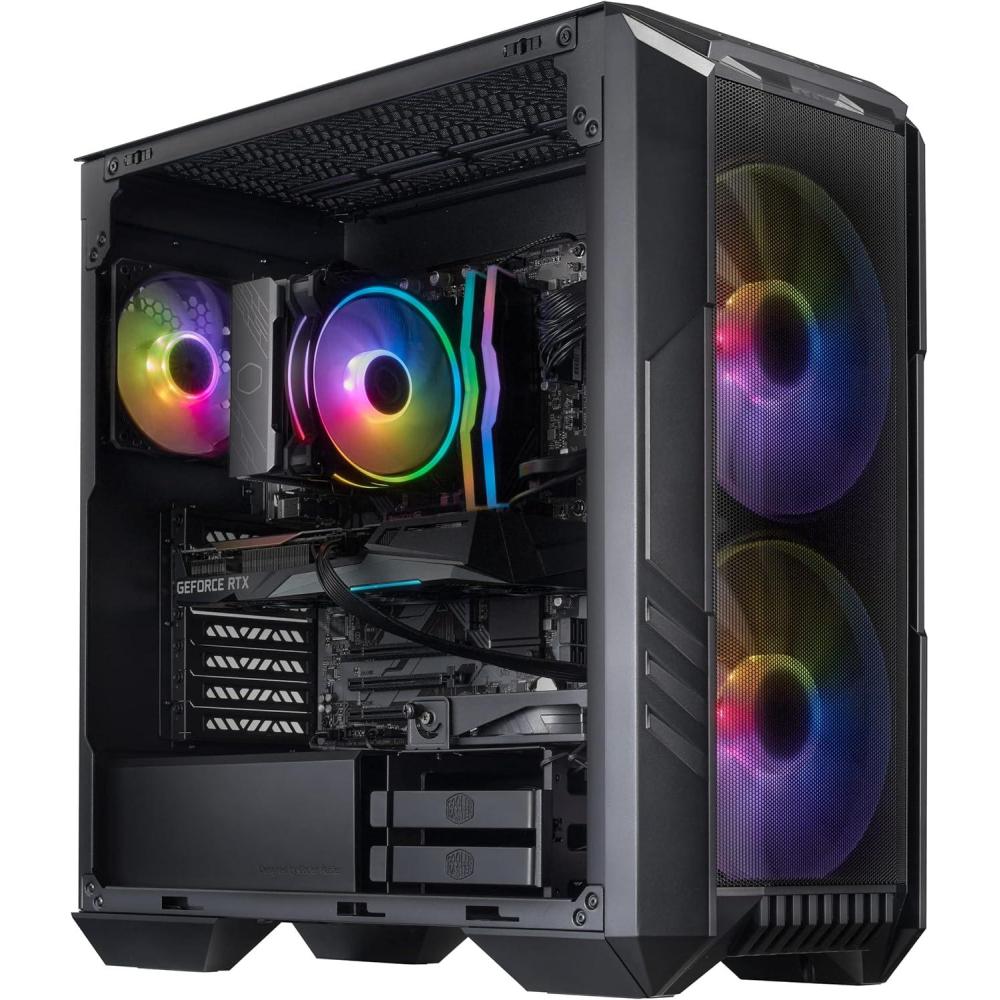 imageCooler Master TD5 Pro Intel Ultra 7 265KF 39GHz 55 GHz Turbo RTX 5080 16GB Gigabyte Z890 WiFi Motherboard 32GB DDR5 6000MHz 2TB Gen4 M2 WiFi Windows 11 360 AIO Gold 850W PCRTX 4060i5 12400F