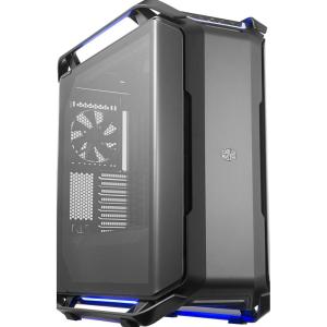 Cooler Master Cosmos C700M E-ATX Full-Tower, Curved Tempered Glass Panel, Riser Cable, Flexible Interior Layout, Diverse Liquid Cooling, Type-C, Customizable ARGB (MCC-C700M-MG5N-S00)(C700P Black)