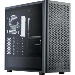 Cooler Master Elite 502 ATX High Airflow Minimalist PC Case, 410mm GPU Max, Compatible RTX 5090|RX 7090 XT, 360mm AIO Max, Type C, Tempered Glass, Triple 120mm aRGB Fan, Intakes Grill(Elite 502 Lite)