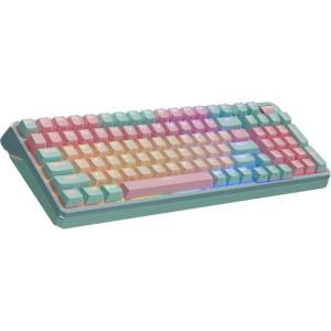 Cooler Master MK770 Macaron Wireless Mechanical RGB Gaming Keyboard, Kailh Box V2 Linear Red Switches, Gasket Structure, Hot-Swappable, Bluetooth|2.4GHz, Tactile 3-Way Dial, QWERTY (MK-770-MCKR1-US)