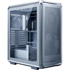Cooler Master MasterFrame 500 Mesh aRGB Silver Freeform 2.0 Modular Platform Open-Air ATX Mid-Tower Case, Aluminum Frame,Dual 200mm aRGB Fans, 390mm GPU Max, 360mm AIO Max, Type C, Tempered Glass(MF 500 Silver)