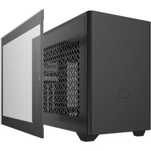 Cooler Master NR200P V3 Mini-ITX PC Case Ready, Top-Mount 280mm AIO, PCIe 5.0 Riser, 361.5mm Vertical GPU Mount, Designed Ready Nvidia RTX 5090 | AMD RX 9070 XT, SFX PSU – Ready to Install, DIY(NR200P V2)