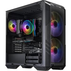 Cooler Master TD5 Pro – Intel Ultra 7 265KF 3.9GHz (5.5 GHz Turbo) | RTX 5080 16GB | Gigabyte Z890 WiFi Motherboard | 32GB DDR5 6000MHz | 2TB Gen4 M.2 | WiFi | Windows 11 | 360 AIO | Gold 850W PC(RTX 5070 | 7800X3D)
