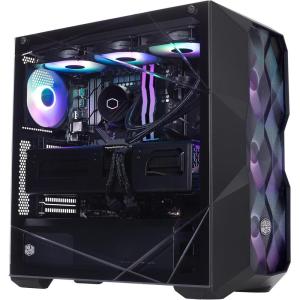 Cooler Master TD5 Pro – Intel Ultra 7 265KF 3.9GHz (5.5 GHz Turbo) | RTX 5080 16GB | Gigabyte Z890 WiFi Motherboard | 32GB DDR5 6000MHz | 2TB Gen4 M.2 | WiFi | Windows 11 | 360 AIO | Gold 850W PC(RTX 5080 | U7 265KF)