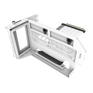 Cooler Master Vertical GPU Card Holder Kit V3 White , PCIe 4.0 5.0 Motherboards GPUs RTX 5090 RX 9070 XT, ABS Casing, 165mm Length, Modula Adjustable for E-ATX ATX Micro ATX Case(Vertical Holder PCI-E 4.0)