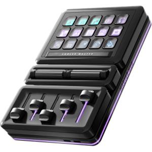 MasterHUB 3xKnob Module: Freeform 2.0 Modular Platform – Precision Control with Customizable Knobs and RGB LEDs for Effortless Fine-Tuning of Creative Apps and Lighting by Cooler Master.(MasterHUB Creator Kit)