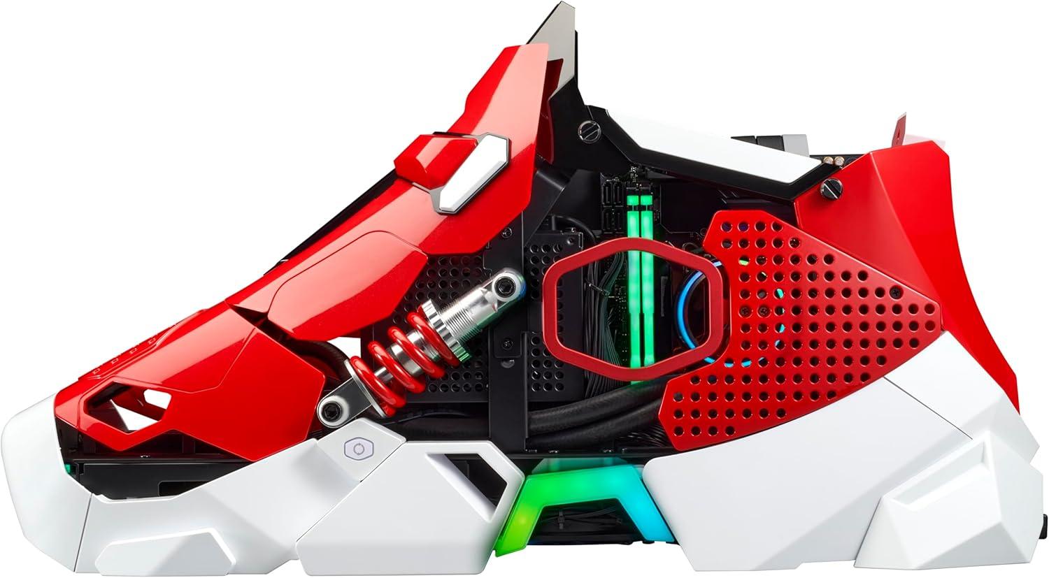 imageCooler Master Sneaker X Gaming PC Desktop Intel i7 13700K NVIDIA GeForce RTX 4070 Ti 32GB DDR5 2TB M2 NVMe SSD WiFi Windows 11SX i514400 RTX 4060