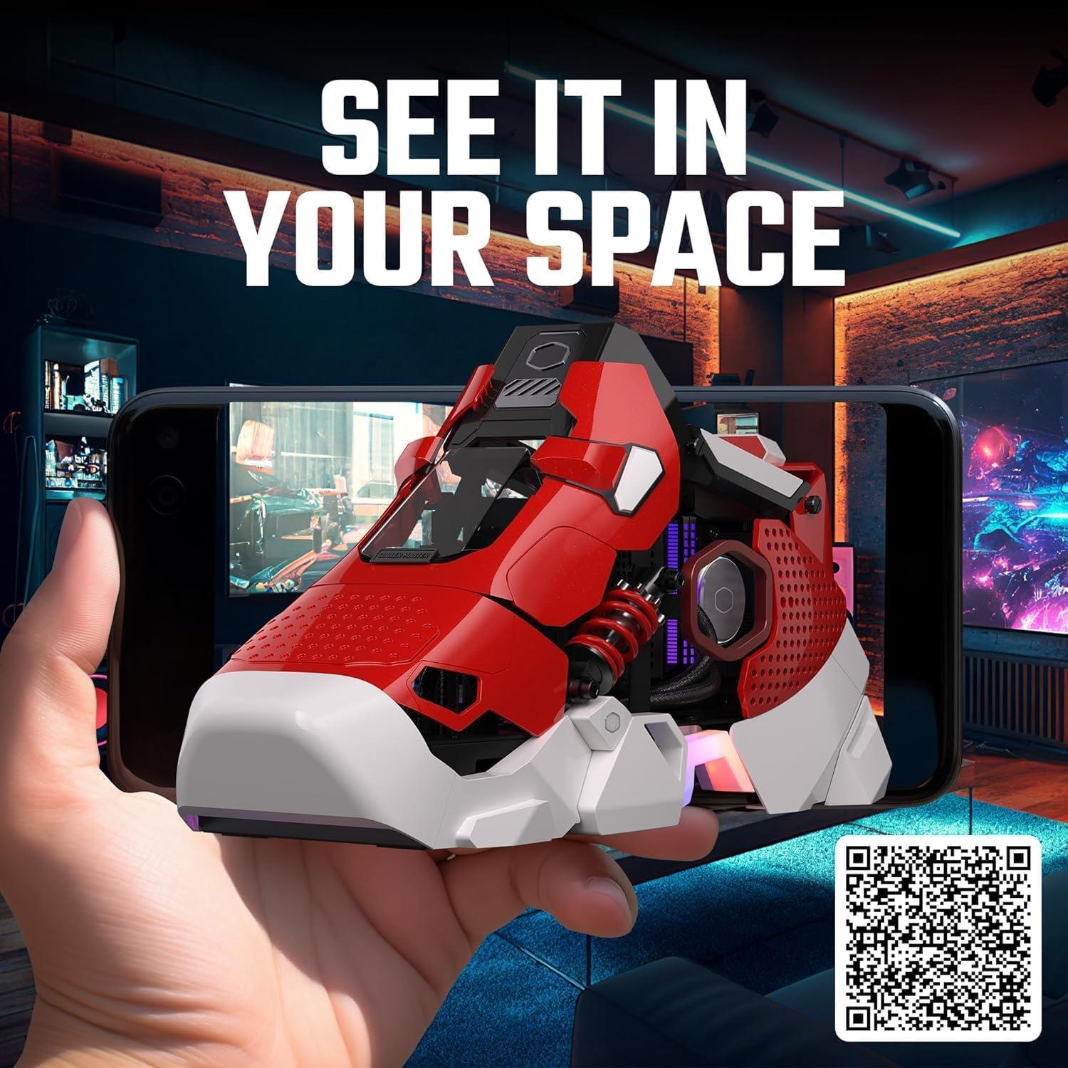 imageCooler Master Sneaker X Gaming PC Desktop Intel i7 13700K NVIDIA GeForce RTX 4070 Ti 32GB DDR5 2TB M2 NVMe SSD WiFi Windows 11SX i514400 RTX 4060