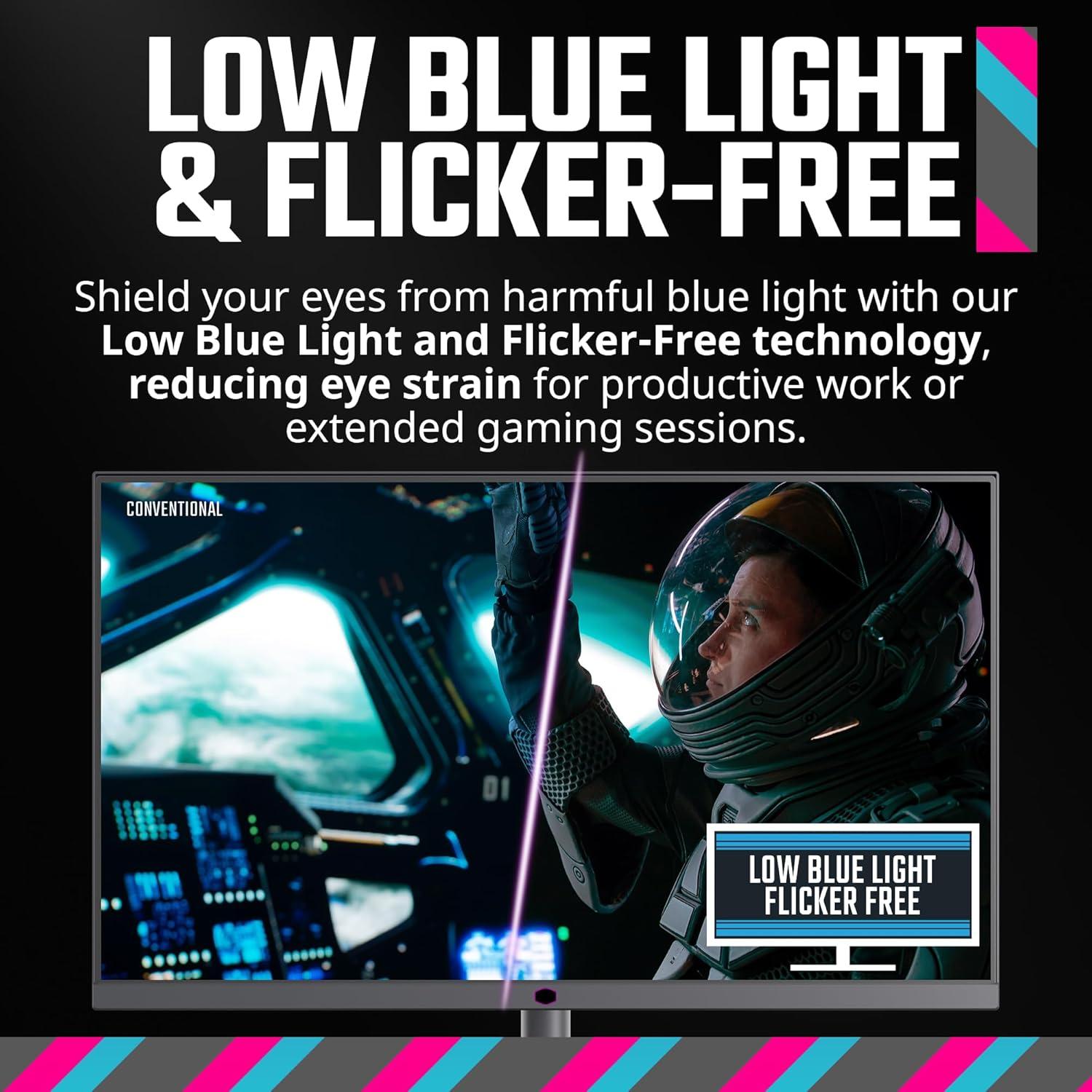 imageCooler Master Tempest GZ2711 27 OLED 2K 144Hz240Hz QHD 2560 x 1440 PC Monitor 003ms MPRT HDR10 DCR FreeSync Premium DP14 2 HDMI 21 2 USB B1 USB A2 USB C1Tempest GP2711 27 MiniLED