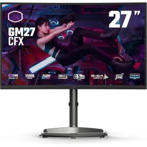 Cooler Master Tempest GZ2711 27” OLED 2K 144Hz|240Hz QHD 2560 x 1440 PC Monitor, 0.03ms (MPRT), HDR10, DCR, FreeSync Premium, DP1.4 * 2, HDMI 2.1 * 2, USB B*1, USB A*2, USB C*1(GM27-CFX Curved)