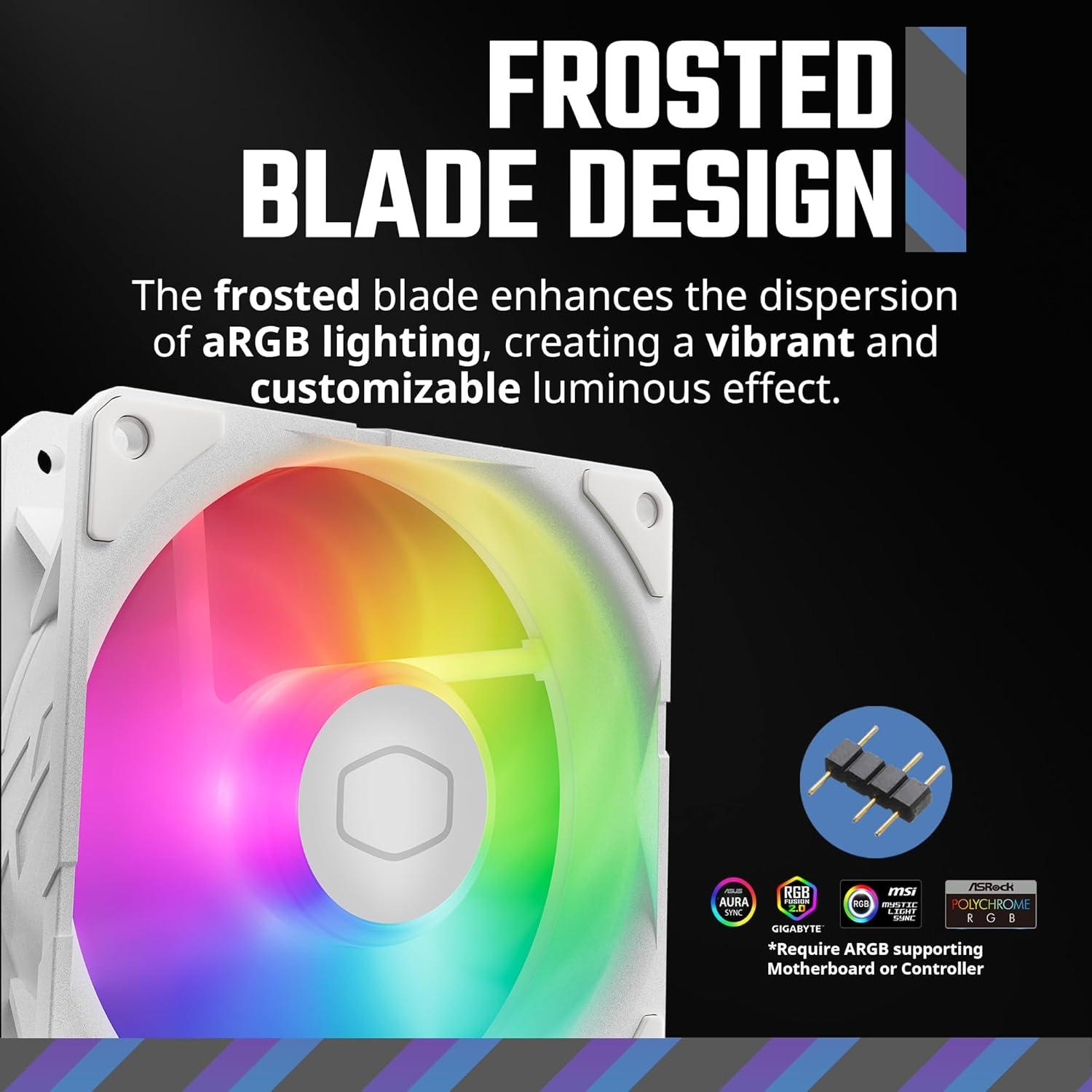 imageCooler Master 360L Core White CloseLoop AIO Liquid Cooler Ryzen 9intel 9 Gen S Dual Chamber Pump Quiet 120mm PWM Fan Customize aRGB Lighting 360 Radiator AMD AM54 Intel LGA 18511700 Platform360L Core White