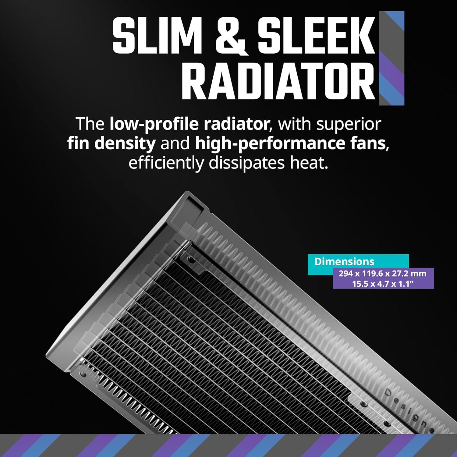 imageCooler Master 360L Core White CloseLoop AIO Liquid Cooler Ryzen 9intel 9 Gen S Dual Chamber Pump Quiet 120mm PWM Fan Customize aRGB Lighting 360 Radiator AMD AM54 Intel LGA 18511700 Platform360L Core