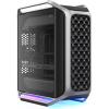 imageCooler Master Cosmos Alpha Full Tower PC Case Freeform 20 Rotatable Layout400mm GPUs 420mm Radiator Curved Aluminum Frame Tempered Glass Dual 200mm Fans EATX Support USBC 20Gbps